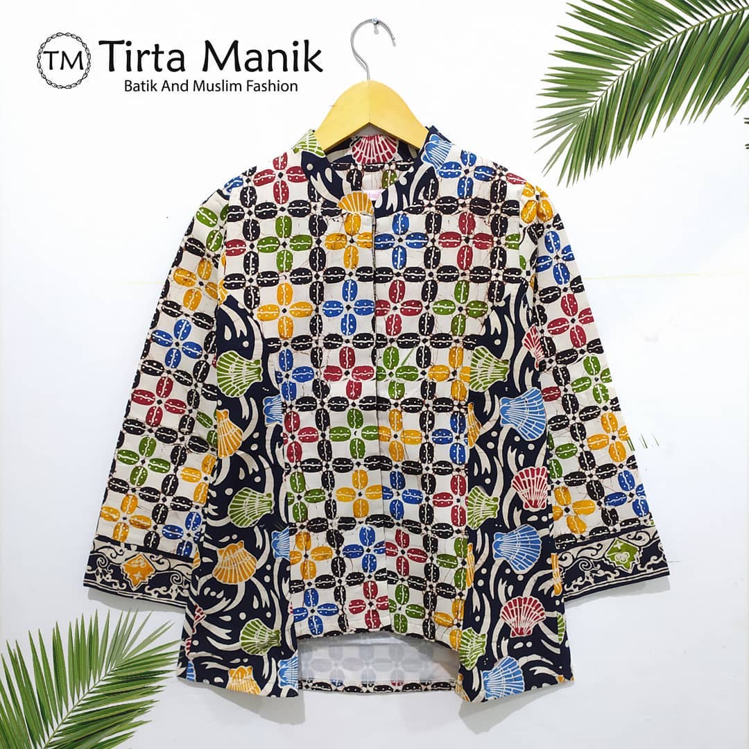 Atasan Batik Slim Fit 04