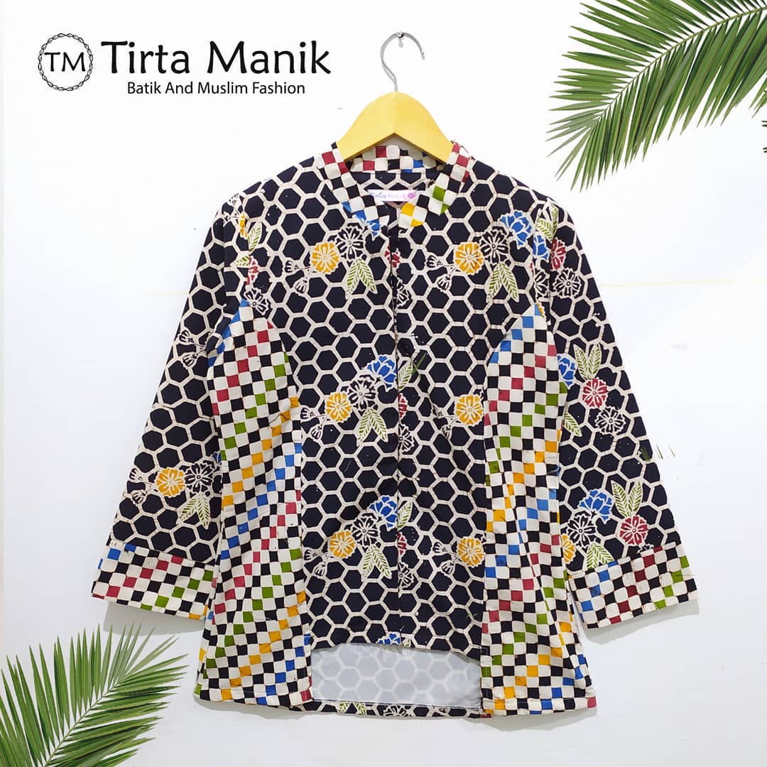 Atasan Batik Slim Fit 01